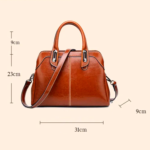 Tasche aus Echtleder - Taísla