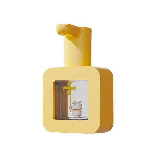 Rechargeable Soap Automatic Dispenser 400ml Hand Washing Machine Cute Smart Touchless Foaming Dispenser Bathroom Accessories - Lily Depot