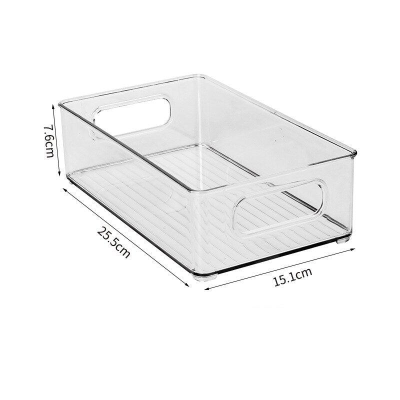 Refrigerator Drawer Food Storage Box Plastic Transparent Keep-Freshing Container Kitchen Stackable Pull-Out Classified Organizer - Lily Depot