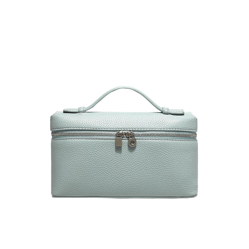 Kleine Tasche aus Echtleder Tote Rosa