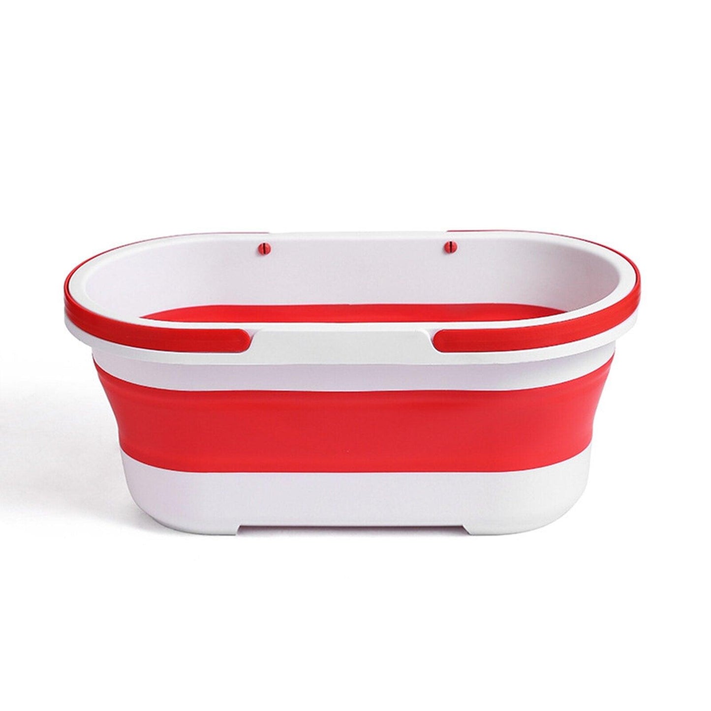 14L Foldable Mop Bucket Collapsible Portable Wash Basin Dishpan With Handle Fishing Pail Tools Large-capacity Barrel Effective - Lily Depot
