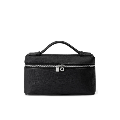Kleine Tasche aus Echtleder Tote Rosa