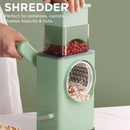 3 In 1 Set Manual Vegetable Slicer Roller Multifunction Veget Cutter Food Graters Chopper Shredders Kitchen Accessories - Lily Depot