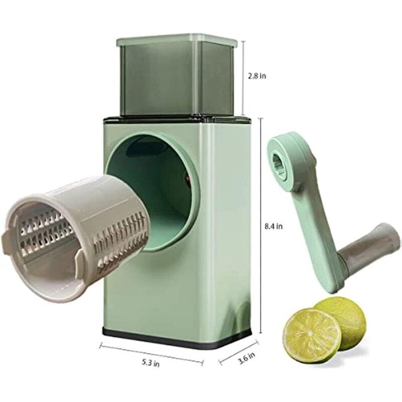 3 In 1 Set Manual Vegetable Slicer Roller Multifunction Veget Cutter Food Graters Chopper Shredders Kitchen Accessories - Lily Depot