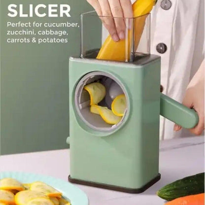 3 In 1 Set Manual Vegetable Slicer Roller Multifunction Veget Cutter Food Graters Chopper Shredders Kitchen Accessories - Lily Depot