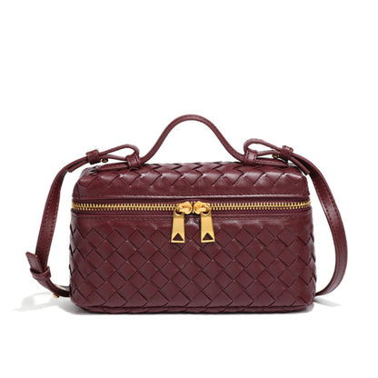 Kleine geflochtene Tote-Tasche Bellatrix