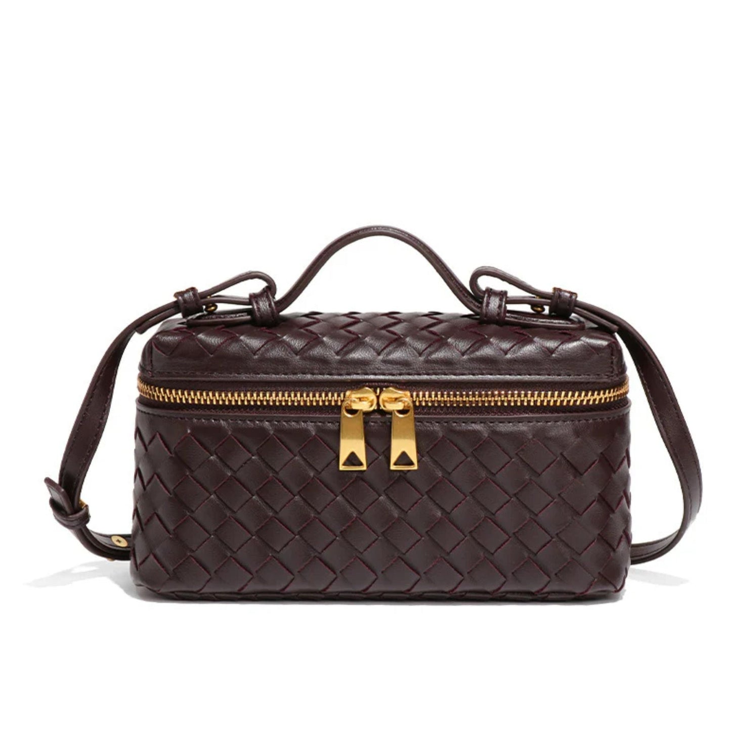 Kleine geflochtene Tote-Tasche Bellatrix