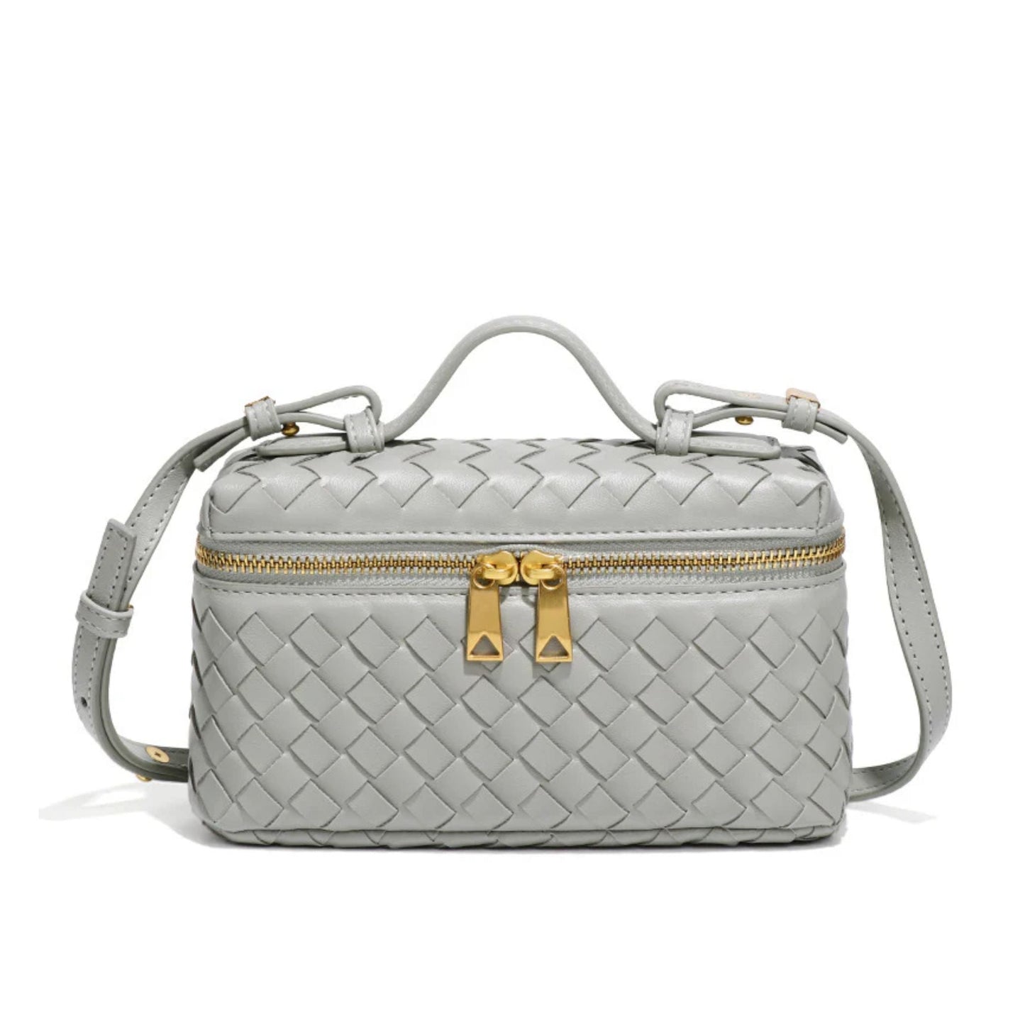 Kleine geflochtene Tote-Tasche Bellatrix