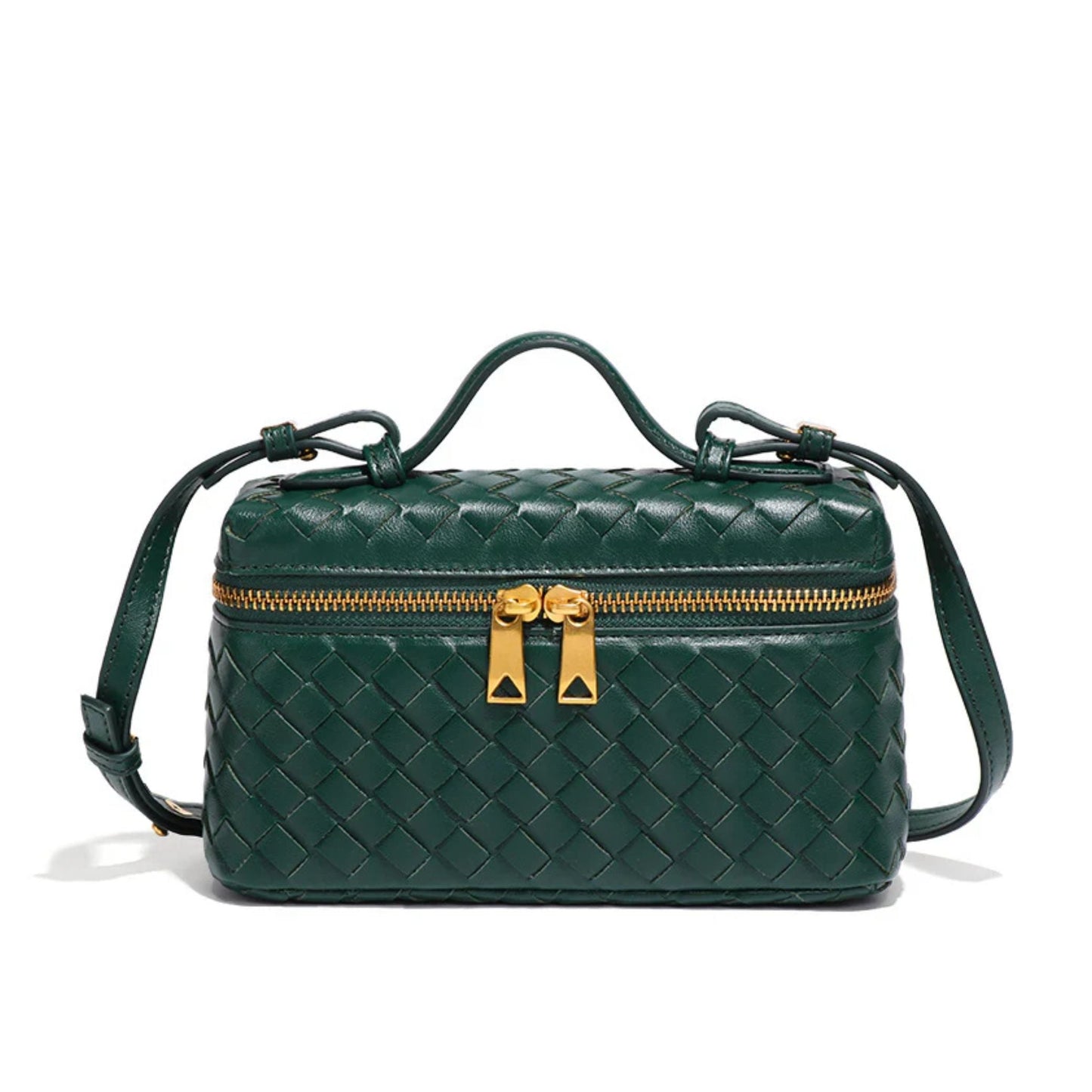 Kleine geflochtene Tote-Tasche Bellatrix