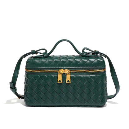 Kleine geflochtene Tote-Tasche Bellatrix