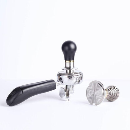 4 Sizes Coffee Tamper Powder Hammer Pressed with Anti Pressure Deviation Distributor Adjustable Depth Tamper Coffee Accessories - Lily Depot