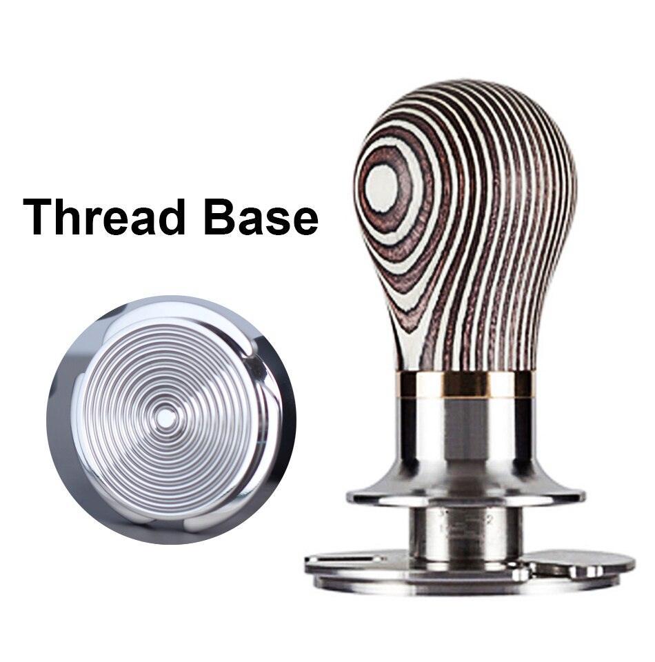 4 Sizes Coffee Tamper Powder Hammer Pressed with Anti Pressure Deviation Distributor Adjustable Depth Tamper Coffee Accessories - Lily Depot