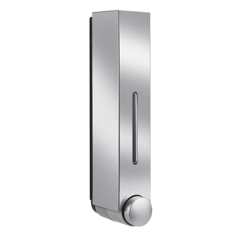 420ML Wall Mounted Soap Dispenser Manual Press Liquid Soap Dispenser Shampoo Shower Gel Detergent Dispenser for Bathroom Hotel - Lily Depot