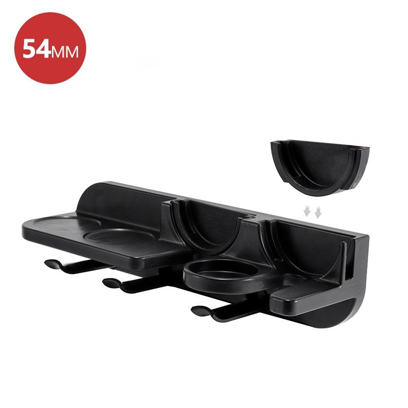 51/54/58mm Wall Mount Coffee Set Storage Rack Puching Free Espresso Coffee Portafilters Holder Coffeeware Organizer Accessories - Lily Depot