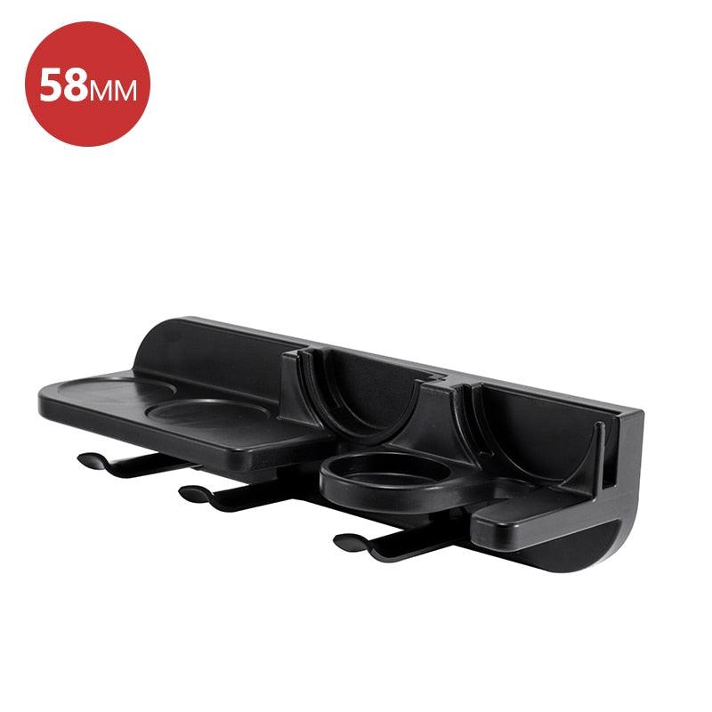 51/54/58mm Wall Mount Coffee Set Storage Rack Puching Free Espresso Coffee Portafilters Holder Coffeeware Organizer Accessories - Lily Depot