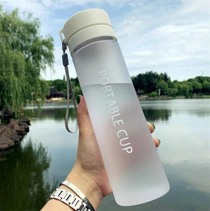 600/800ML BPA Free Leak Proof Water bottle Portable Sports Climbing Hiking Direct Drinking Bottle - Lily Depot