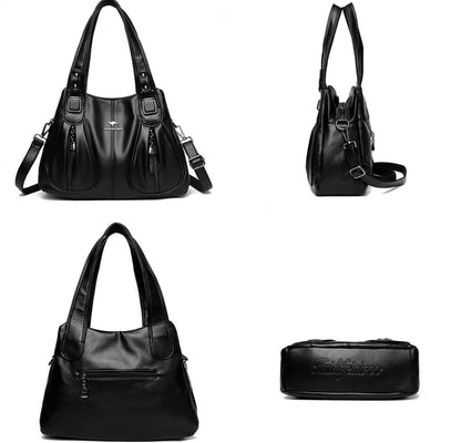 Tasche aus Echtleder - Livia
