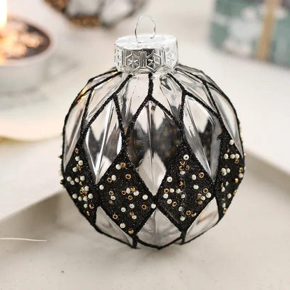 9PCS 9cm Christmas Tree Balls Christmas Multicolor Ball Decorations Xmas Tree Hanging Ornaments For Home Navidad New Year - Lily Depot
