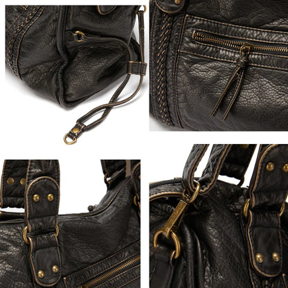 Tasche aus Echtleder - Lysandra