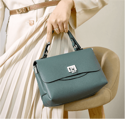 Kompakte Tasche aus Echtleder - Melbourn