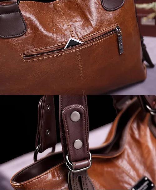 Tasche aus Echtleder - Olivia