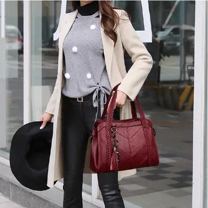 Tasche aus Echtleder - Gina