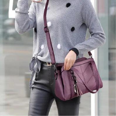Tasche aus Echtleder - Gina