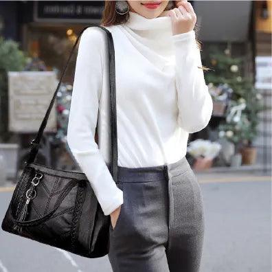 Tasche aus Echtleder - Gina