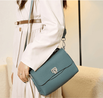 Kompakte Tasche aus Echtleder - Melbourn