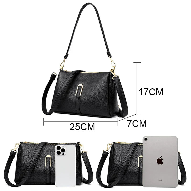 Kleine Tasche aus Echtleder Ayla