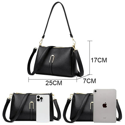 Kleine Tasche aus Echtleder Ayla