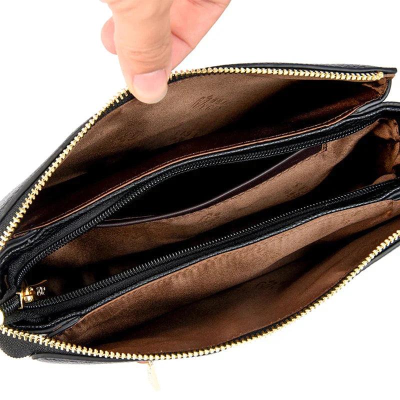Kleine Tasche aus Echtleder Ayla