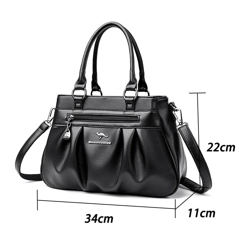 Tasche aus Echtleder - Roma