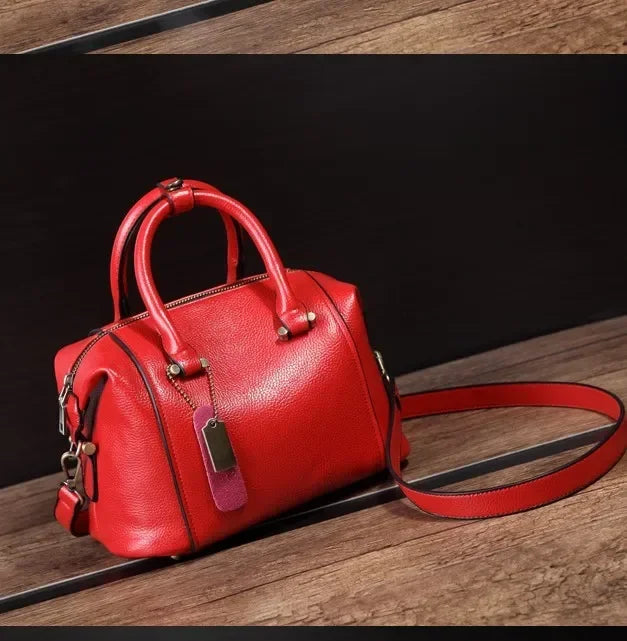 Tasche aus Echtleder- Undine