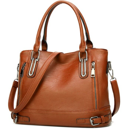Große Tasche aus Leder Salomé