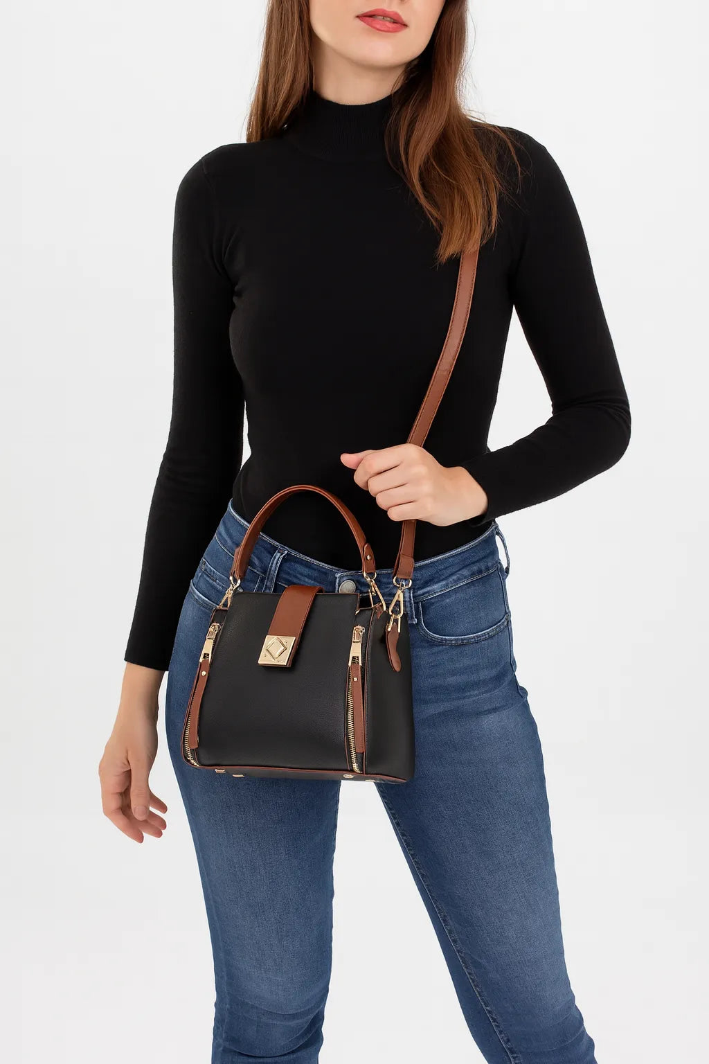 Tasche aus Echtleder - Masy