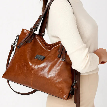 Tasche aus Echtleder - Olivia