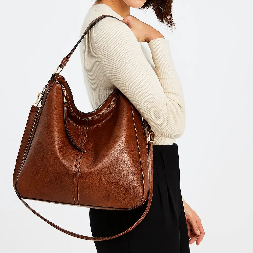 Tasche aus Echtleder - Mila