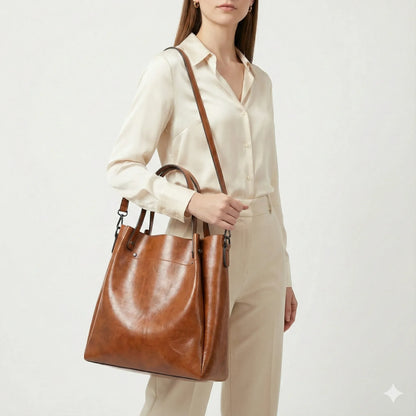 Tasche aus Echtleder - Maelis