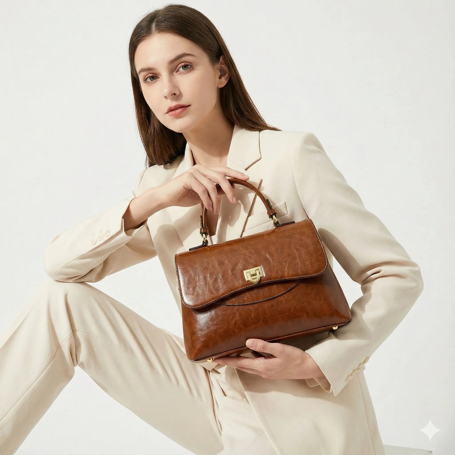 Tasche aus Echtleder - Sienna