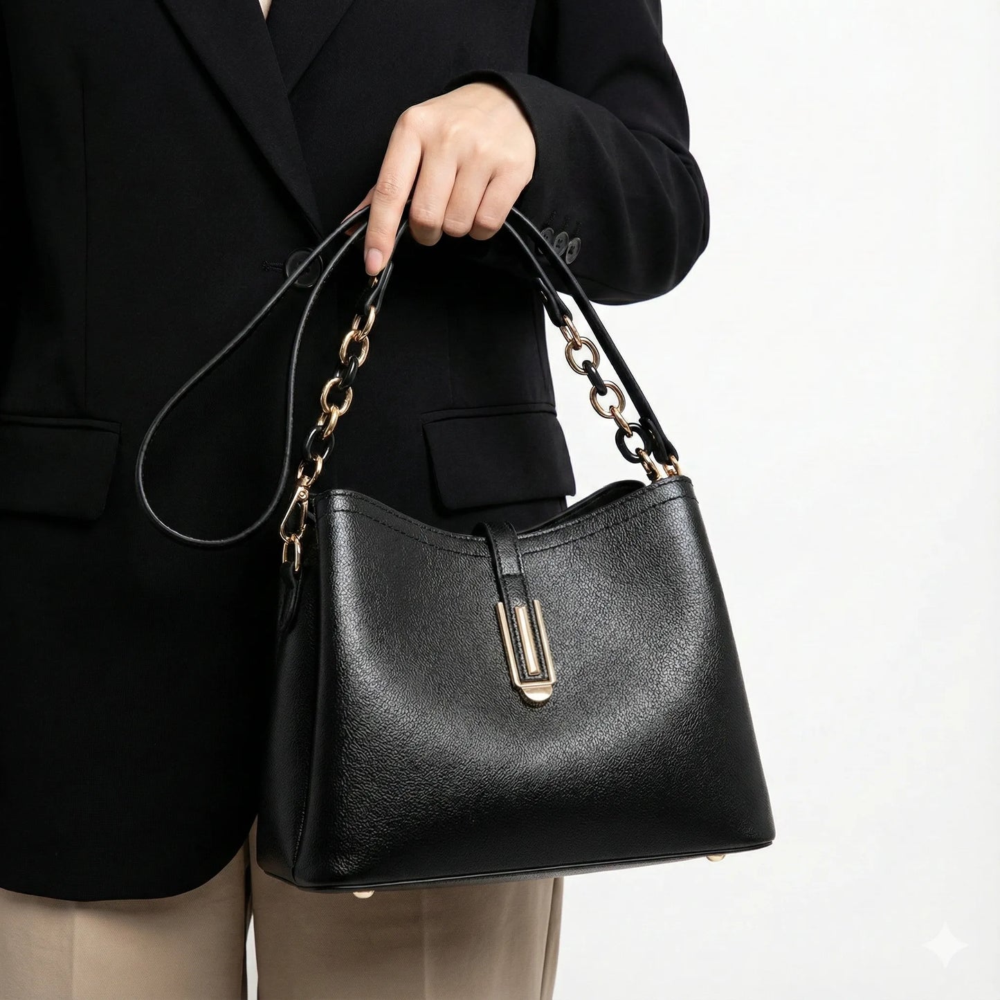 Tasche aus Echtleder - Brail