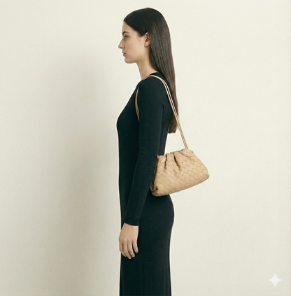 Geflochtene Pouch-Tasche Wendy