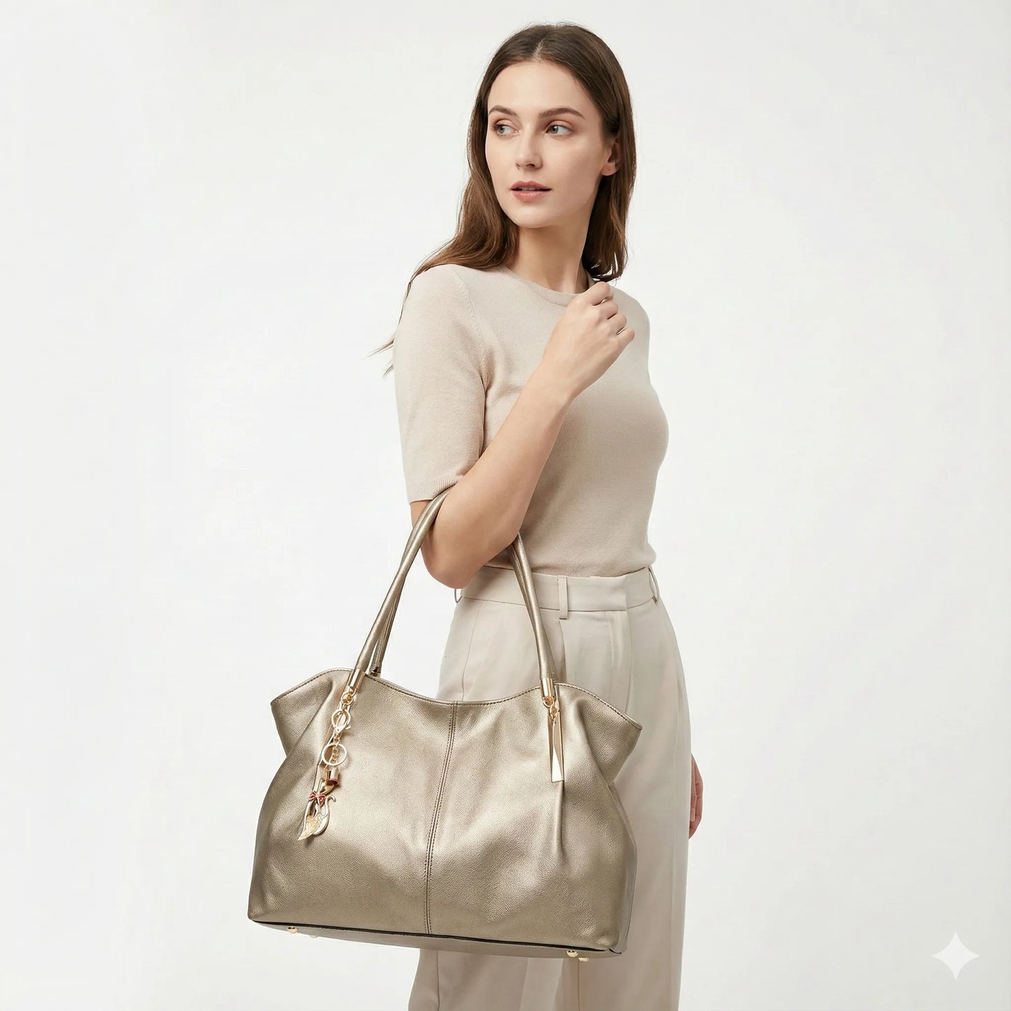 Tasche aus Echtleder - Elisa
