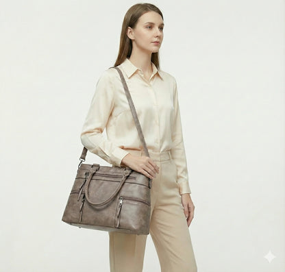 Tasche aus Echtleder - Verse