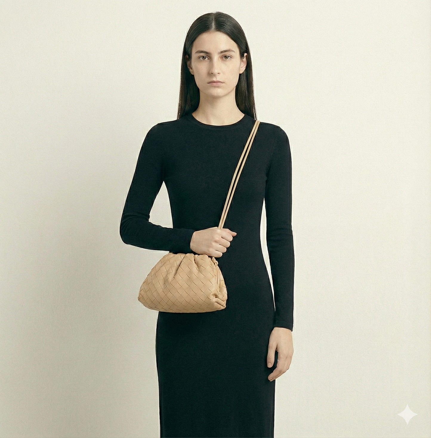 Geflochtene Pouch-Tasche Wendy