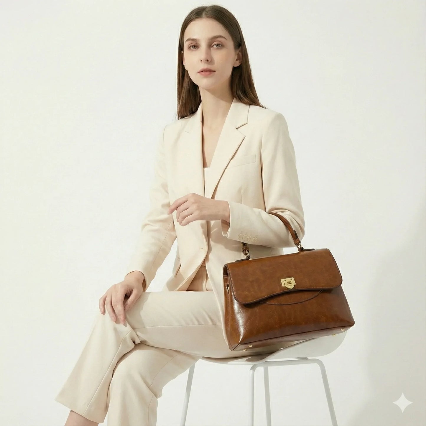 Tasche aus Echtleder - Sienna