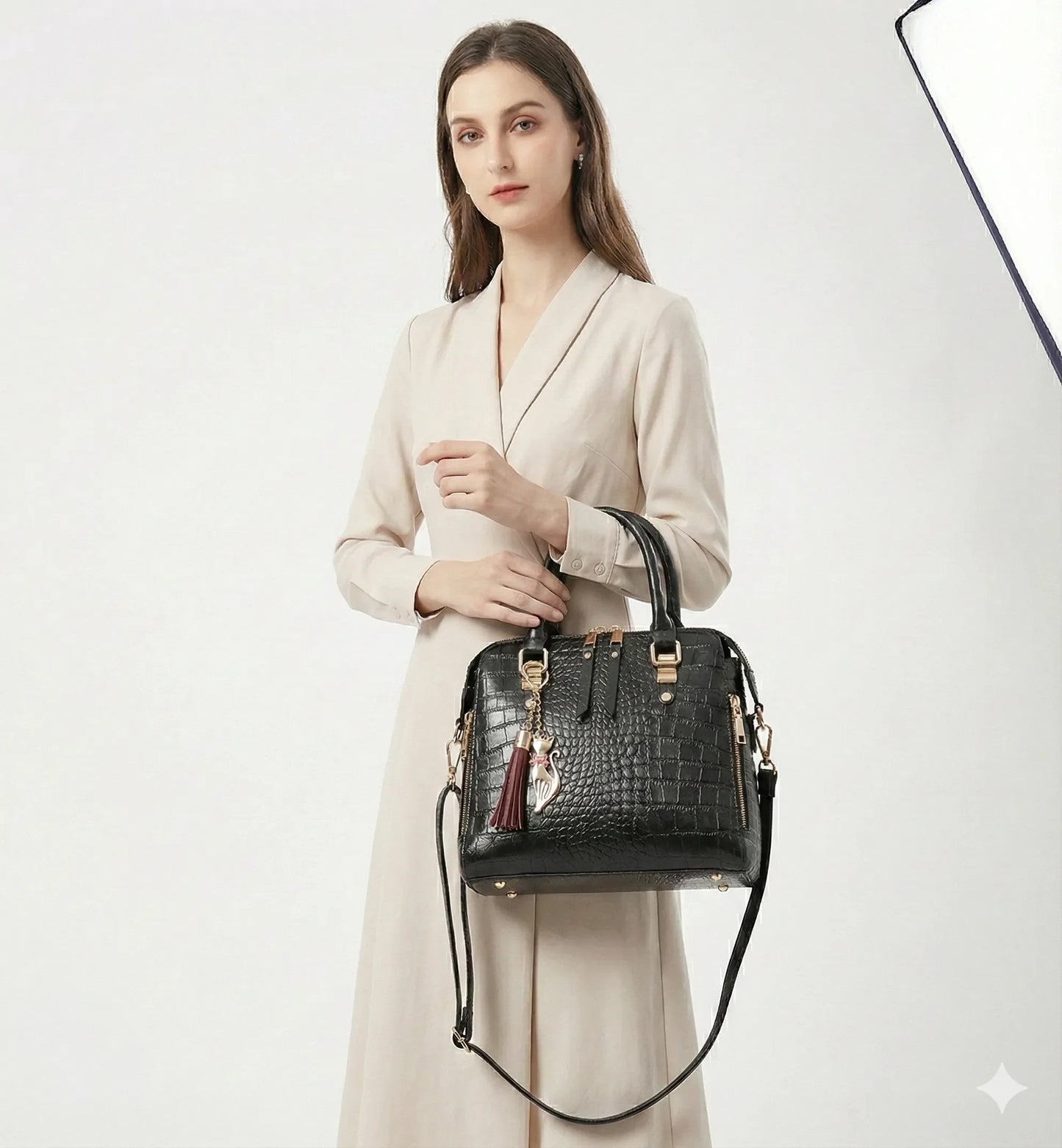 Tasche aus Echtleder - Mia