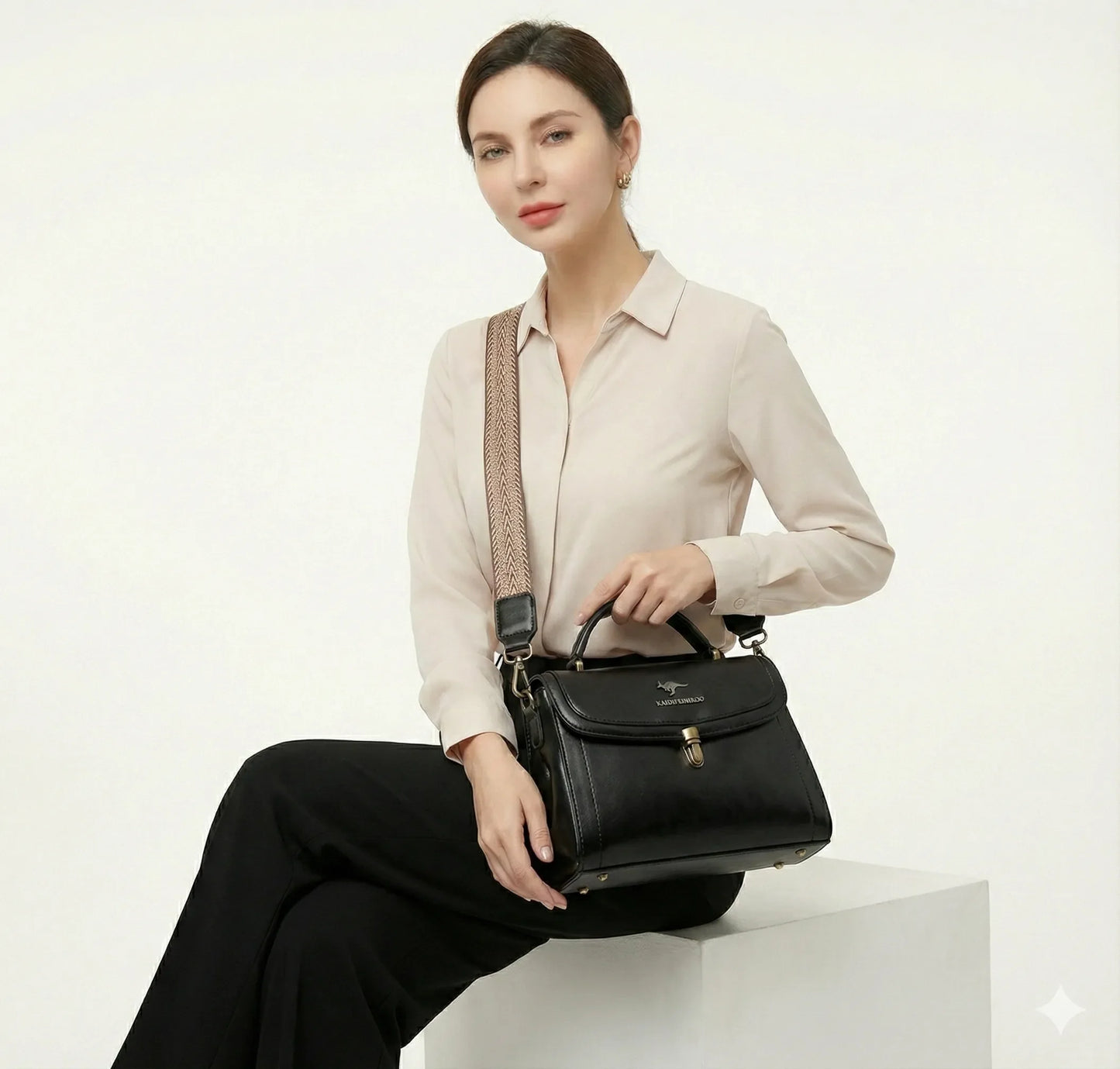 Tasche aus Echtleder - Venis