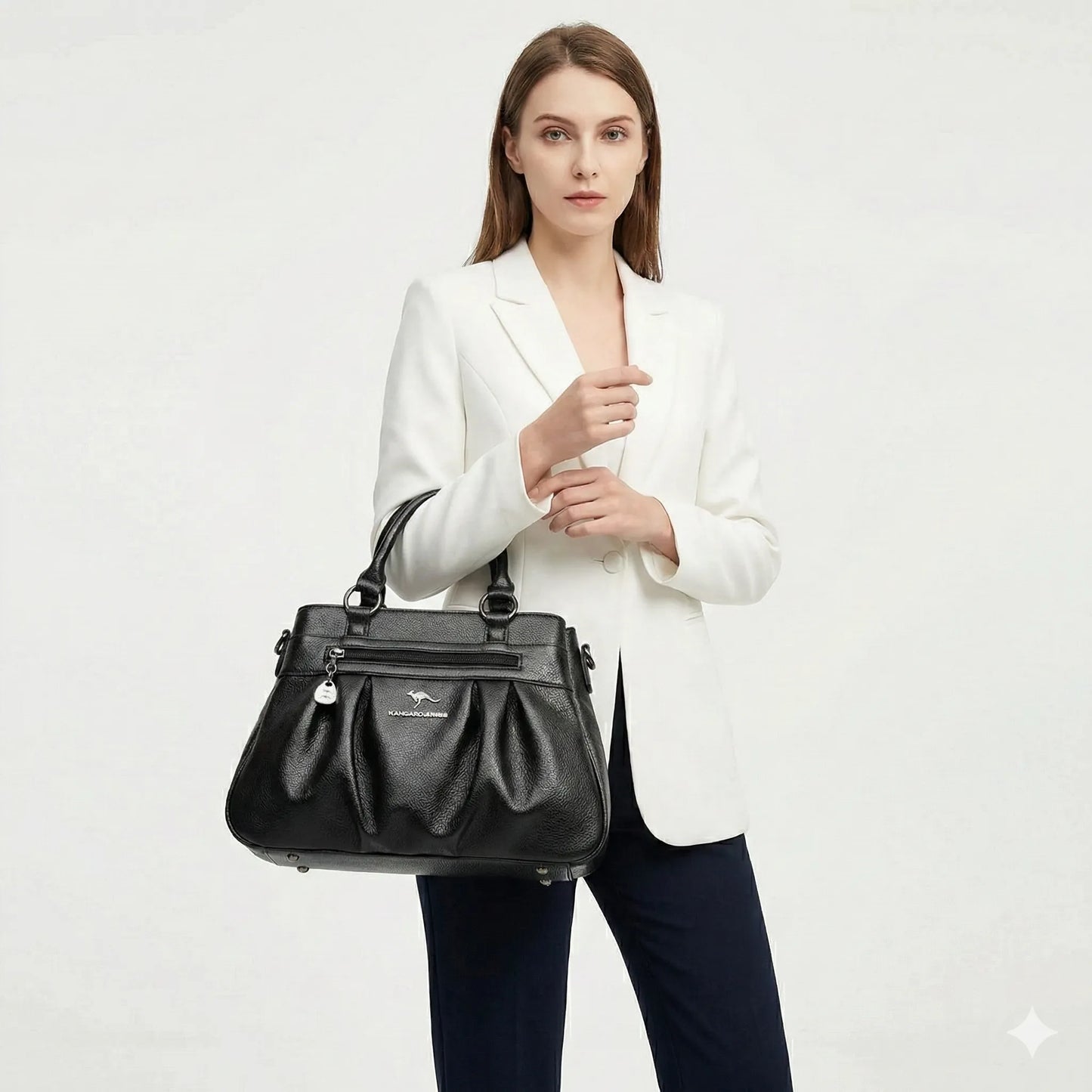 Tasche aus Echtleder - Roma