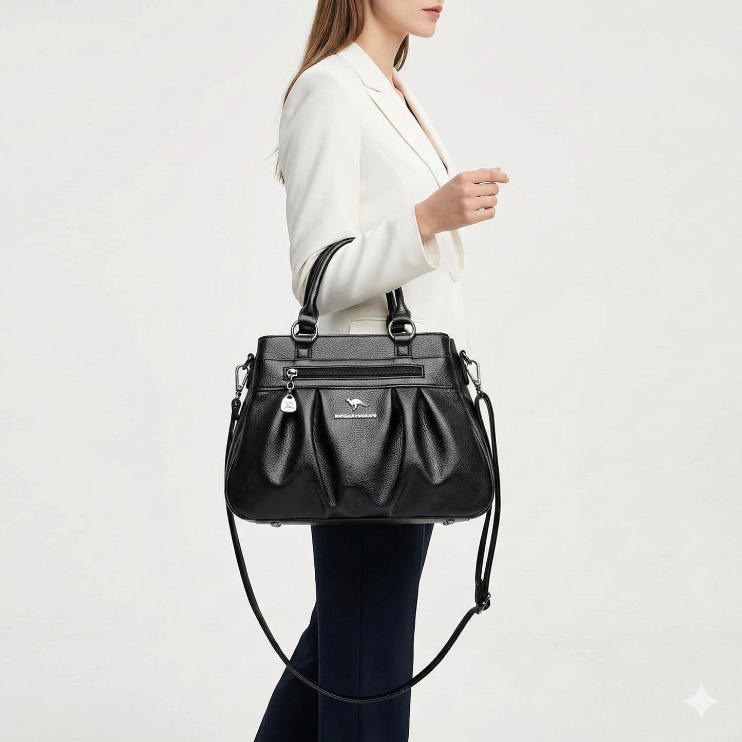 Tasche aus Echtleder - Roma